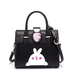 New Designer Cartoon Turnip and Rabbit Fashion Kids′ Handbag